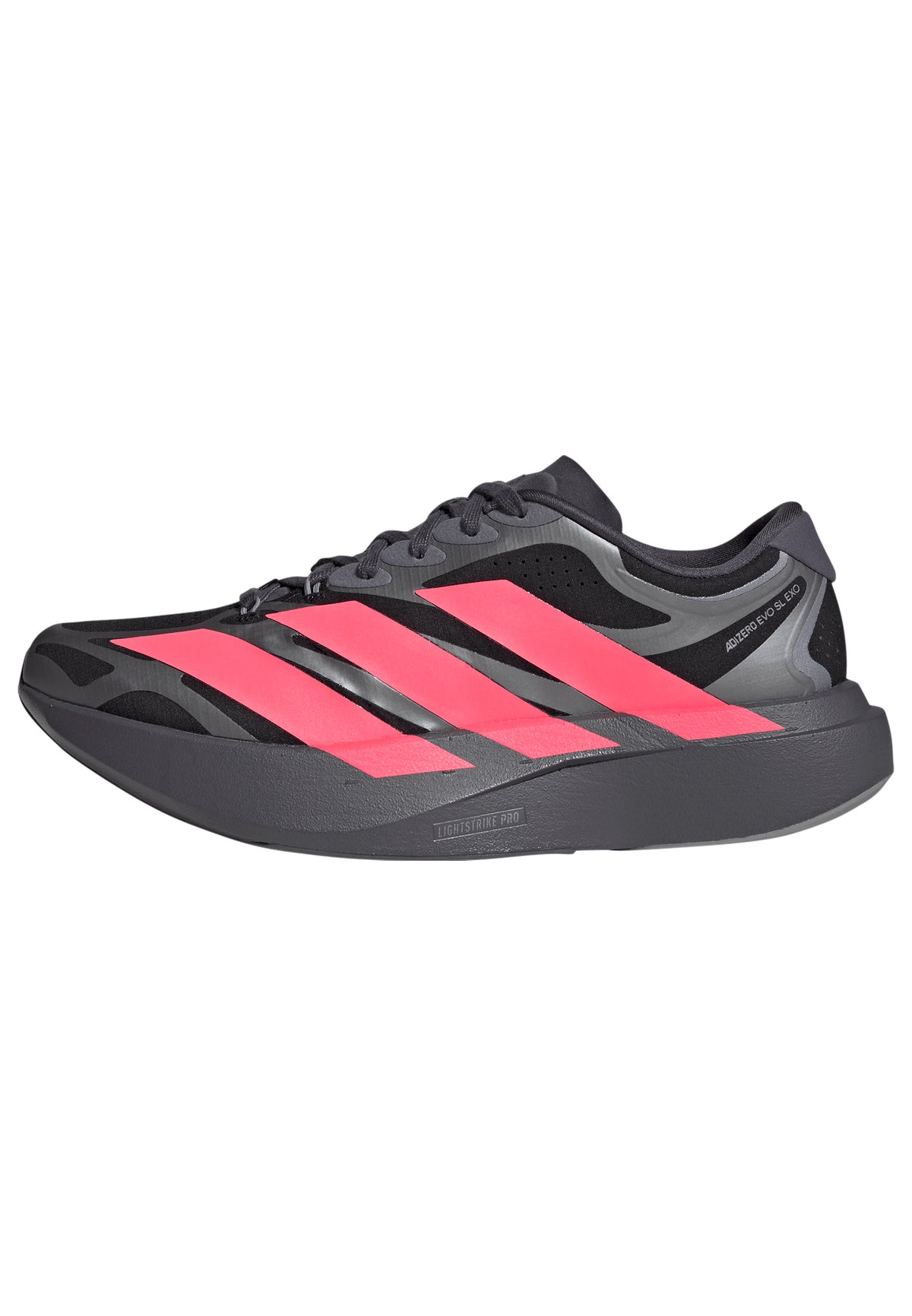 adidas ADIZERO EVO SL EXO（Men's）コアブラック/ソーラーターボ/アイアンメタリック