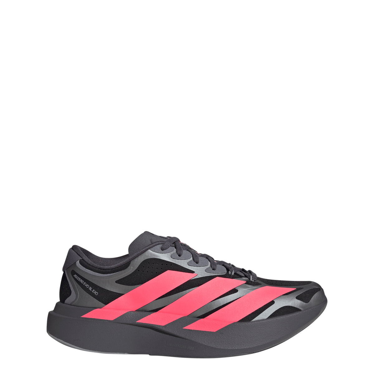 adidas ADIZERO EVO SL EXO（Men's）コアブラック/ソーラーターボ/アイアンメタリック