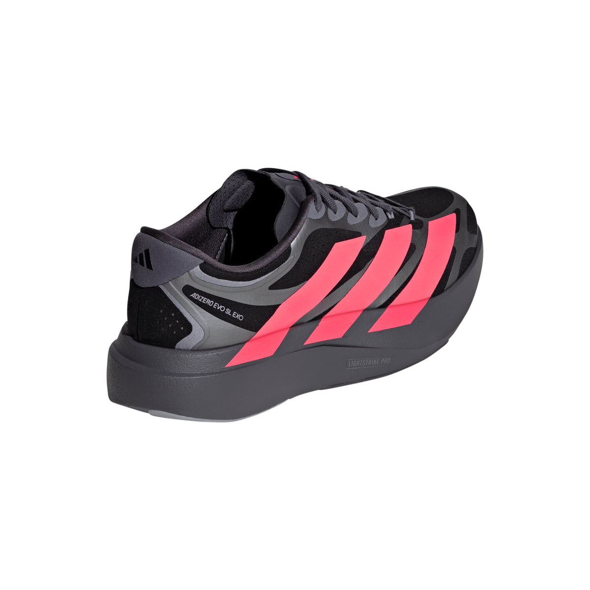 adidas ADIZERO EVO SL EXO（Men's）コアブラック/ソーラーターボ/アイアンメタリック