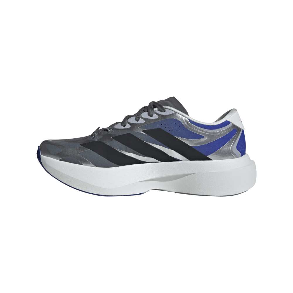 adidas ADIZERO EVO SL EXO（Men's）グレーファイブ/コアブラック/ルシッドブルー
