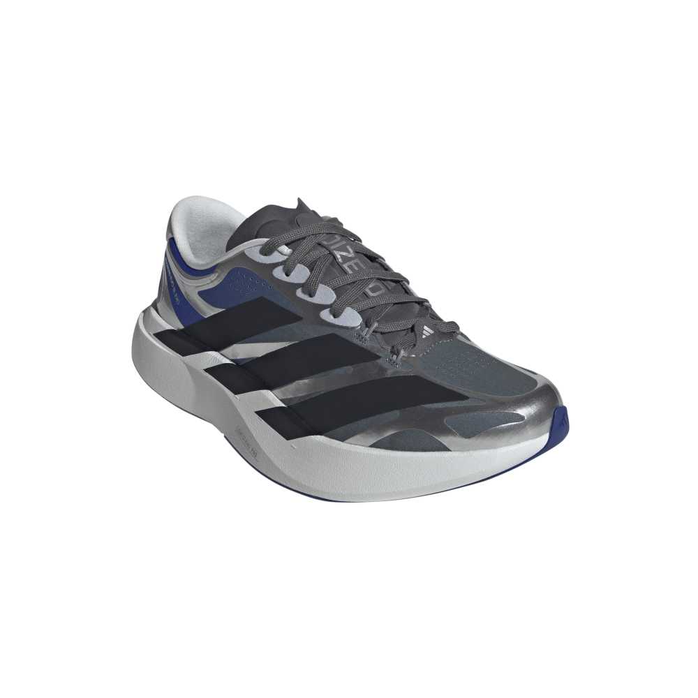 adidas ADIZERO EVO SL EXO（Men's）グレーファイブ/コアブラック/ルシッドブルー