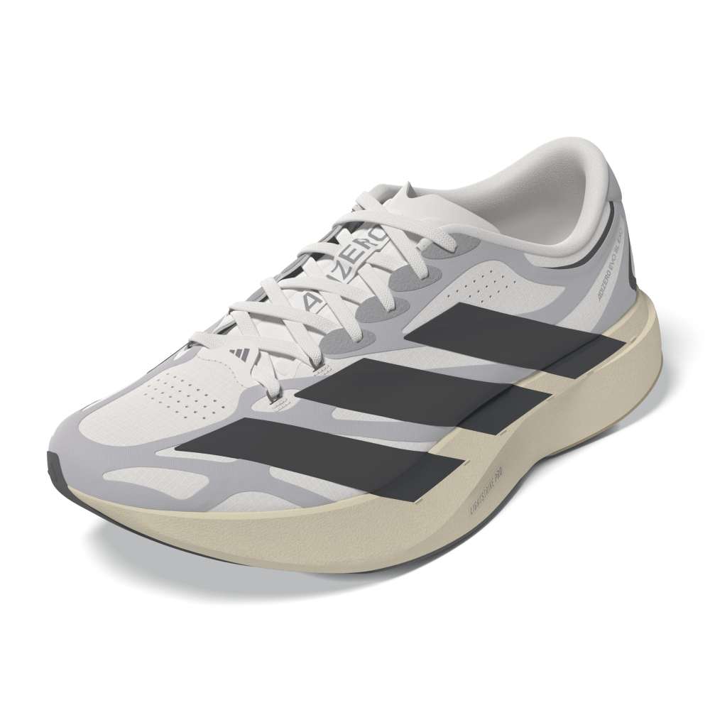 adidas ADIZERO EVO SL EXO（Men's）コアホワイト/ユーティリティブラック/グレーツー