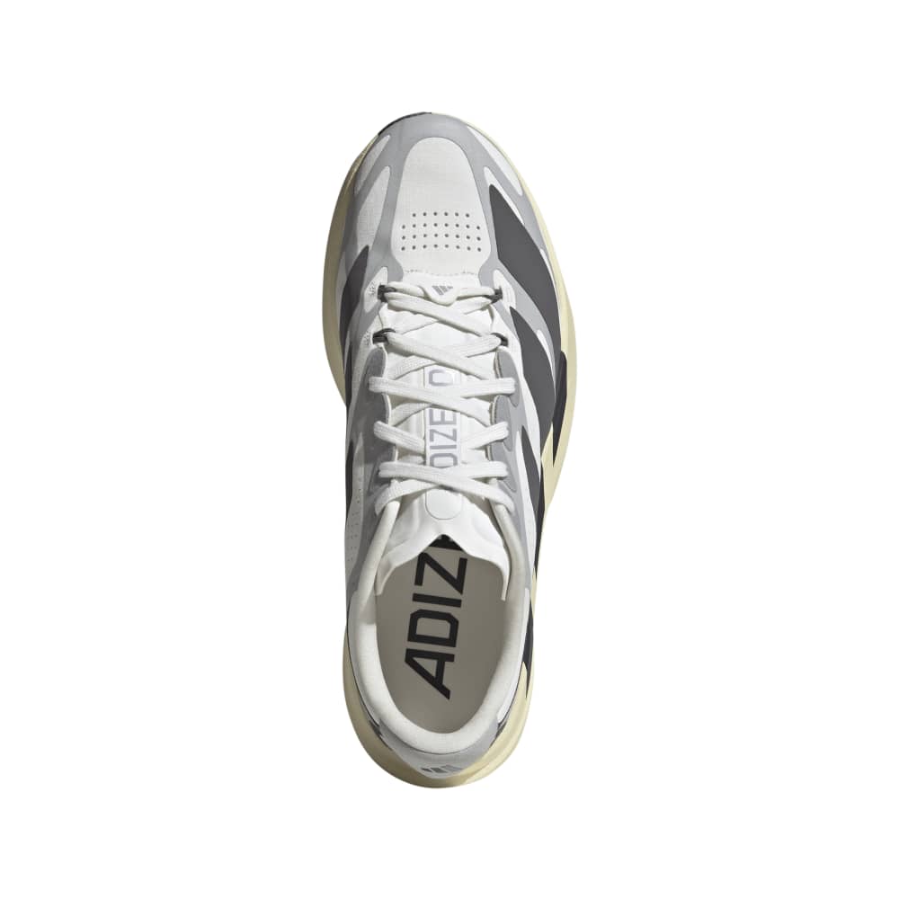 adidas ADIZERO EVO SL EXO（Men's）コアホワイト/ユーティリティブラック/グレーツー