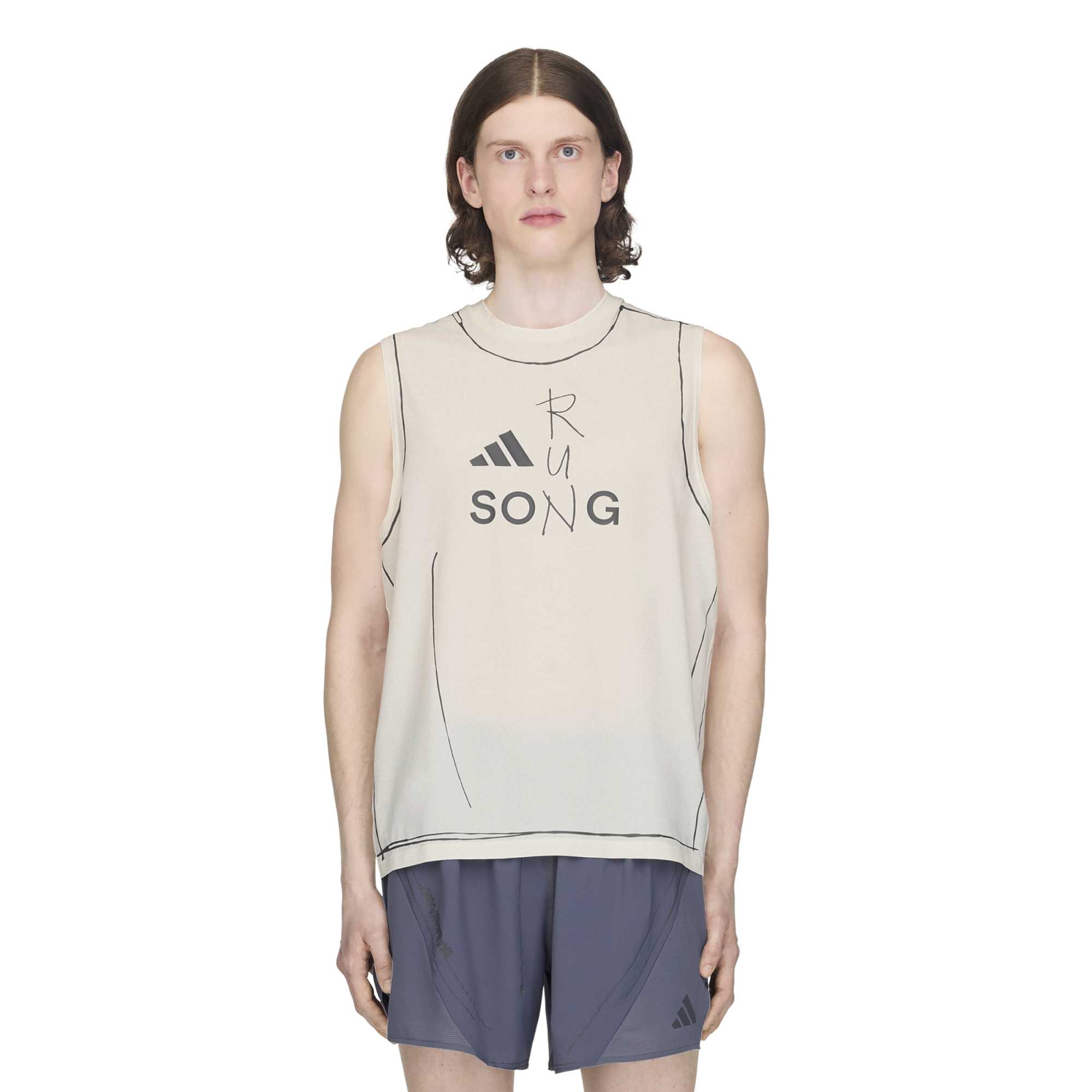 adidas Song for the Mute ランニングタンクトップ (Men's)