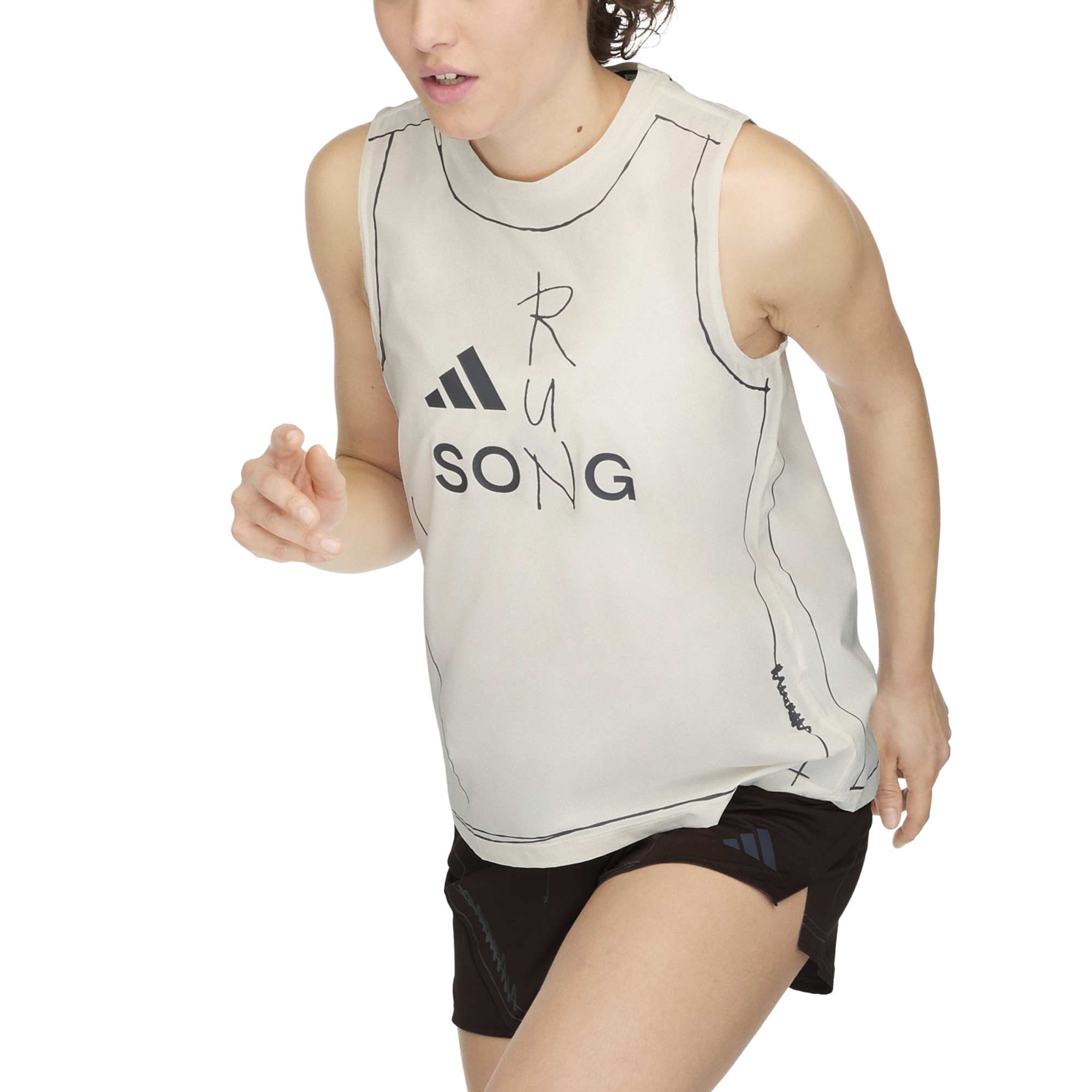 adidas Song for the Mute ランニングタンクトップ (Women's)