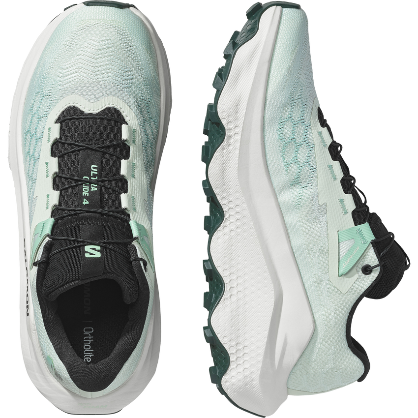 SALOMON ULTRA GLIDE 4 (Women's) CLEARLY AQUA/VANILLA ICE/LICHEN
