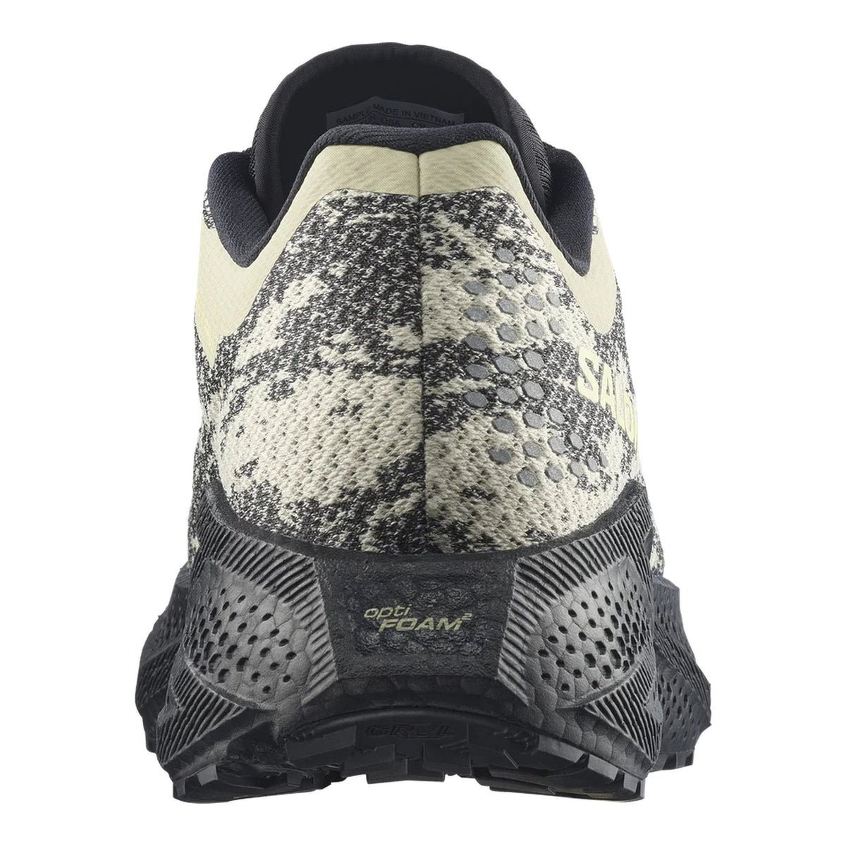 SALOMON AERO GLIDE 4 GRVL（Men's）BOG/BLACK/SUNNY LIME