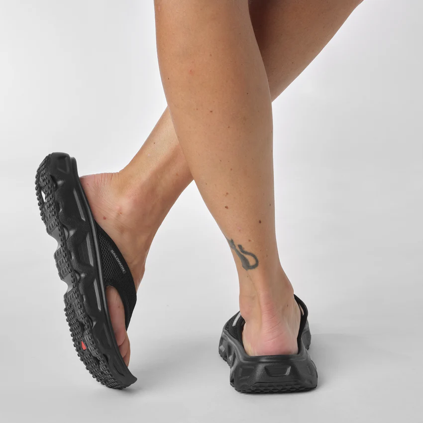 SALOMON REELAX BREAK 6.0（Men's）BLACK/BLACK/ALLOY