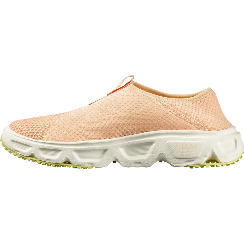 SALOMON REELAX MOC 6.0（Women's）Almond Cream / Vanilla Ice / Sunny Lime