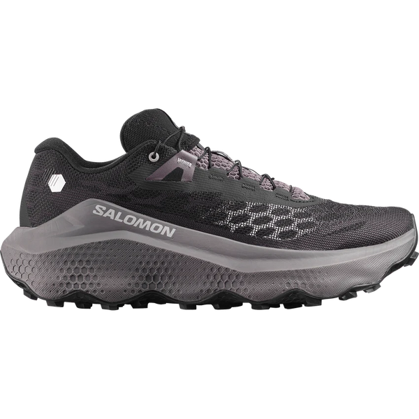 SALOMON ULTRA GLIDE 4 （Men's）Black / Dark Gull Gray / Silver Cloud