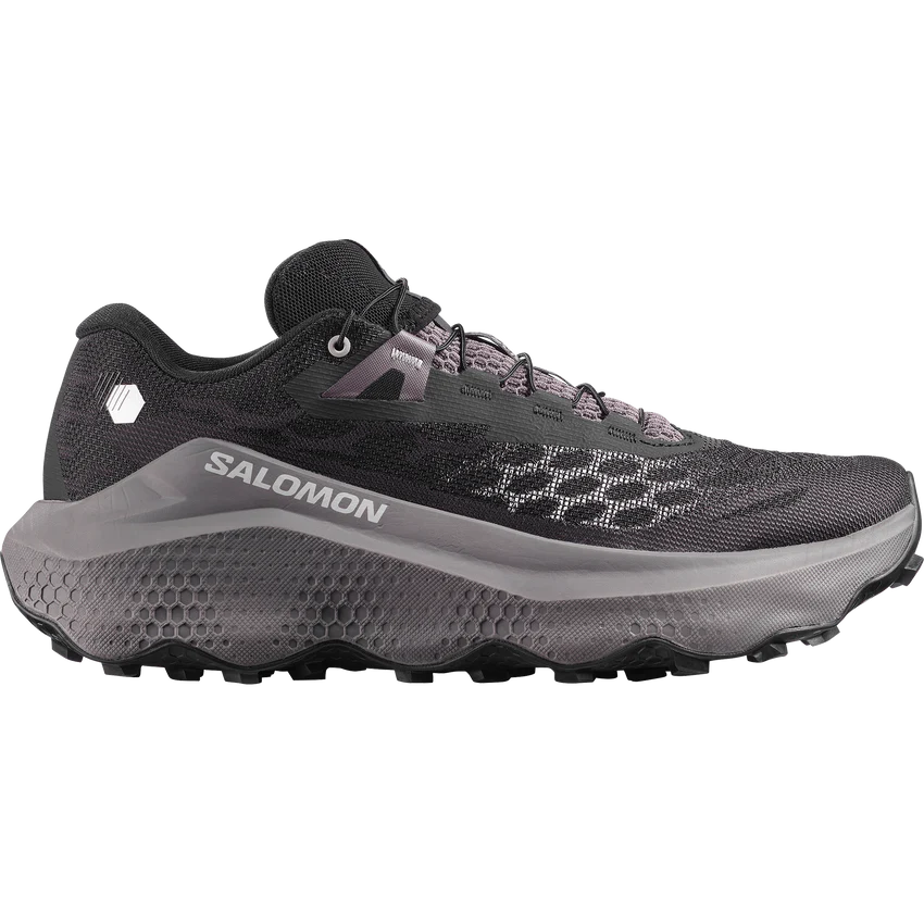 SALOMON ULTRA GLIDE 4 （Men's）Black / Dark Gull Gray / Silver Cloud