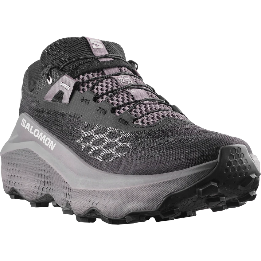 SALOMON ULTRA GLIDE 4 （Men's）Black / Dark Gull Gray / Silver Cloud