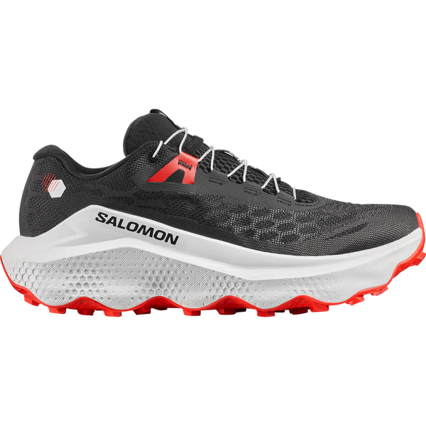 SALOMON ULTRA GLIDE 4 （Men's）Black / White / Fiery Red