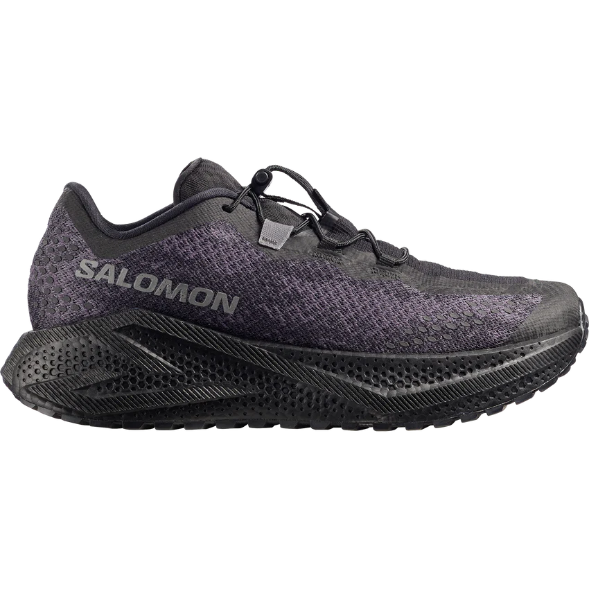 SALOMON AERO GLIDE 4 GRVL（Men's）Black / Asphalt / Black