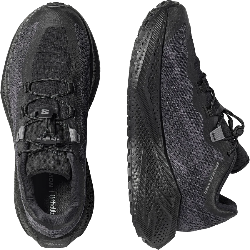 SALOMON AERO GLIDE 4 GRVL (Women's) Black / Asphalt / Black