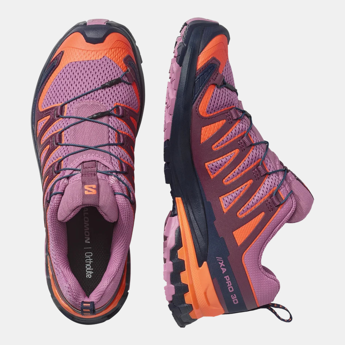 SALOMON XA PRO 3D V9（Women's）DUSKY ORCHID/HUCKLEBERRY/NECTARINE