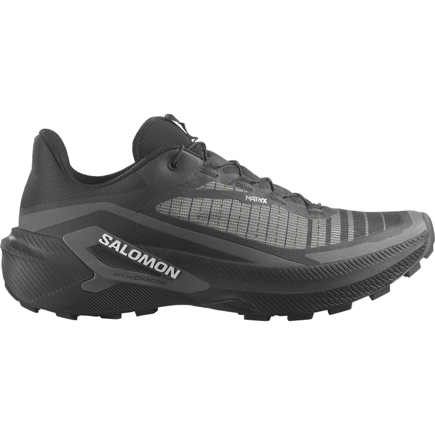 SALOMON GENESIS 2（Men's）BLACK/BLACK/WHITE