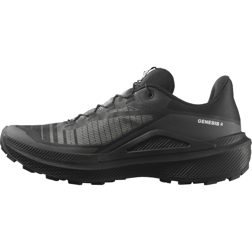 SALOMON GENESIS 2（Men's）BLACK/BLACK/WHITE