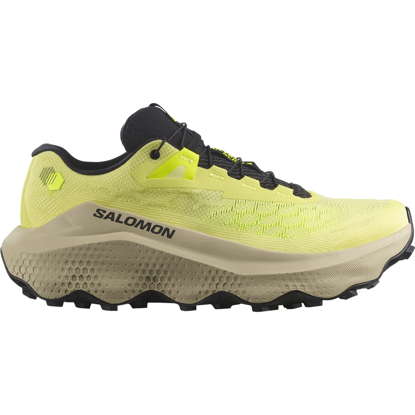 SALOMON ULTRA GLIDE 4 （Men's）SUNNY LIME/BOG/SAFETY YELLOW
