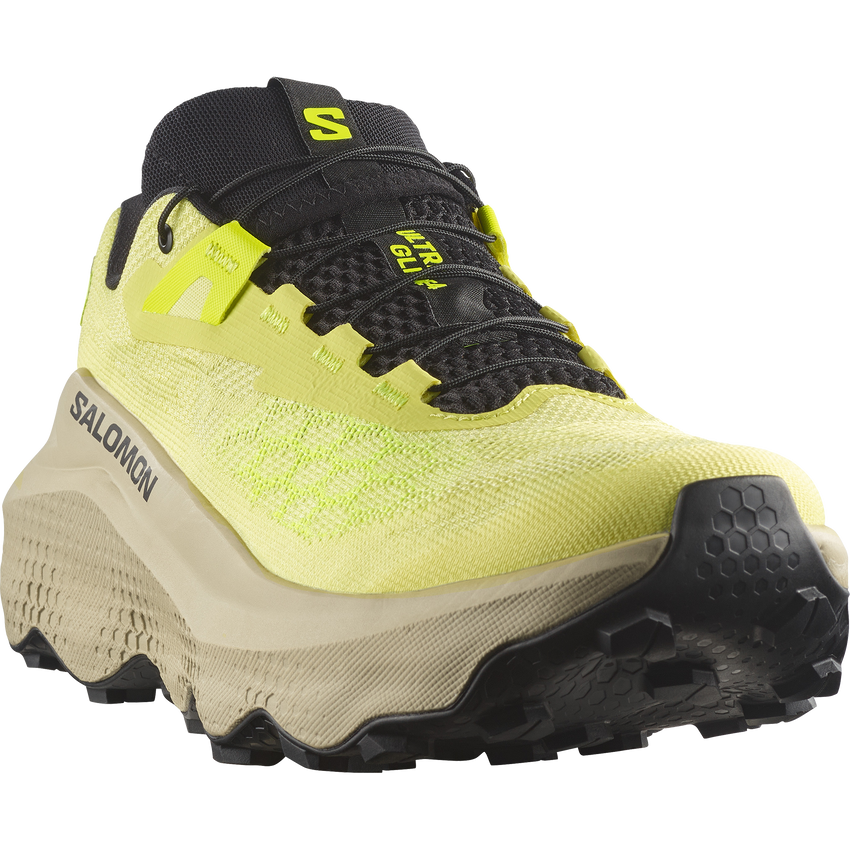 SALOMON ULTRA GLIDE 4 （Men's）SUNNY LIME/BOG/SAFETY YELLOW