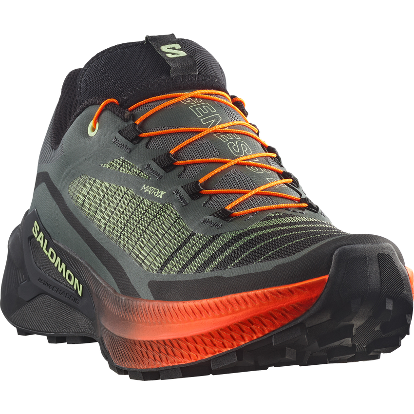 SALOMON GENESIS 2（Men's）URBAN CHIC/BLACK/LIME CREAM