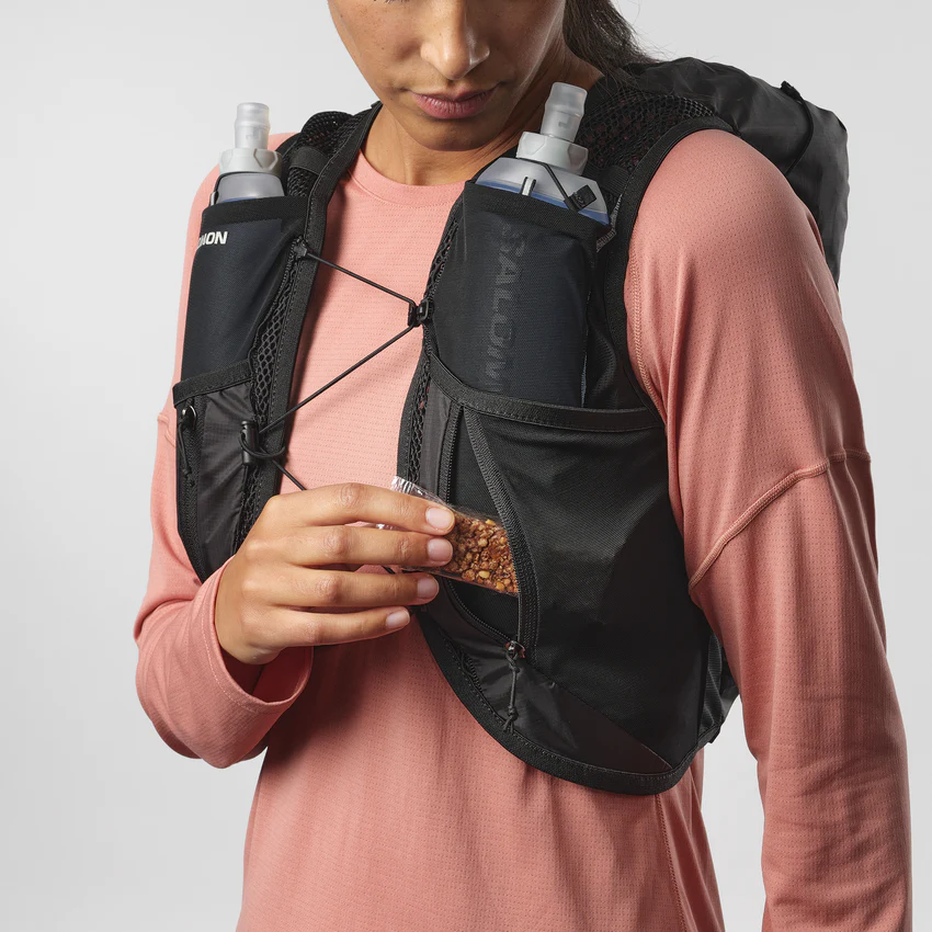 SALOMON ACTIVE SKIN 12 WOMEN SET ウィメンズ ランニングベスト（フラスク付）