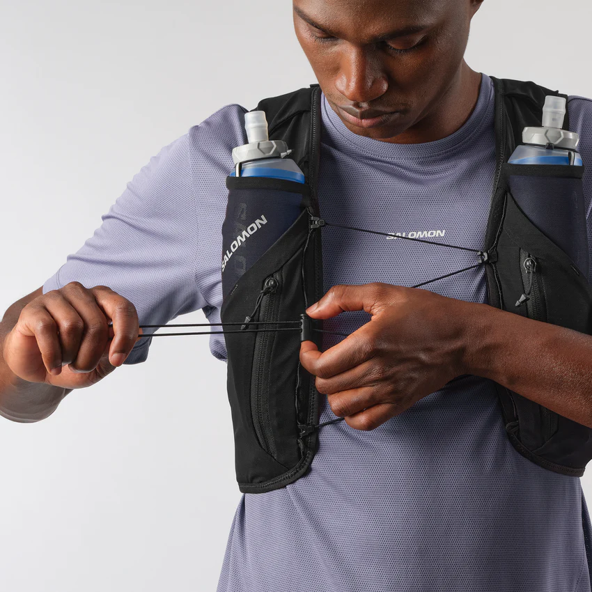 SALOMON ADV SKIN 12 SET ユニセックス ランニングベスト（フラスク付）