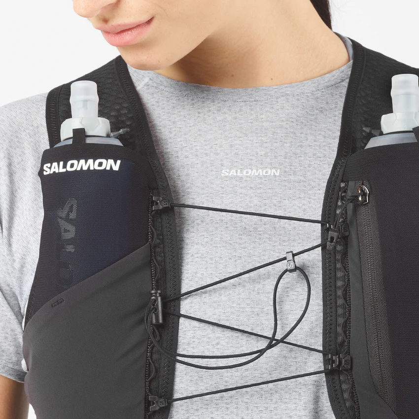 SALOMON GRVL SKIN 4 ユニセックス ランニングベスト(フラスク付 SALOMON GRVL SKIN 4 ユニセックス ランニングベスト(フラスク付