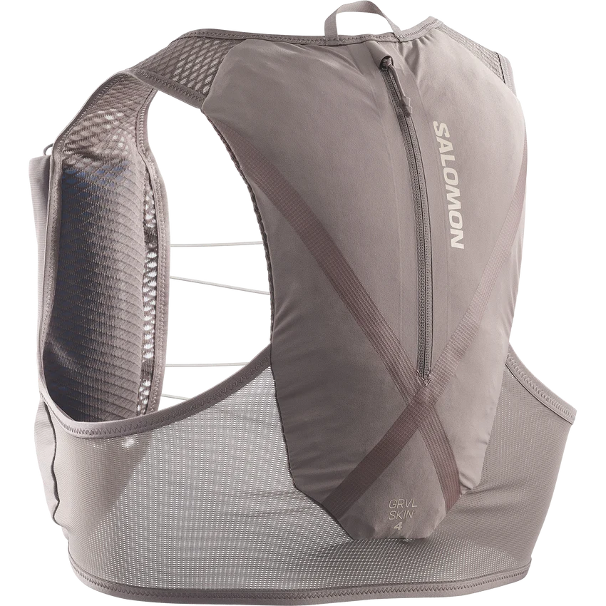 SALOMON GRVL SKIN 4 ユニセックス ランニングベスト（フラスク付）