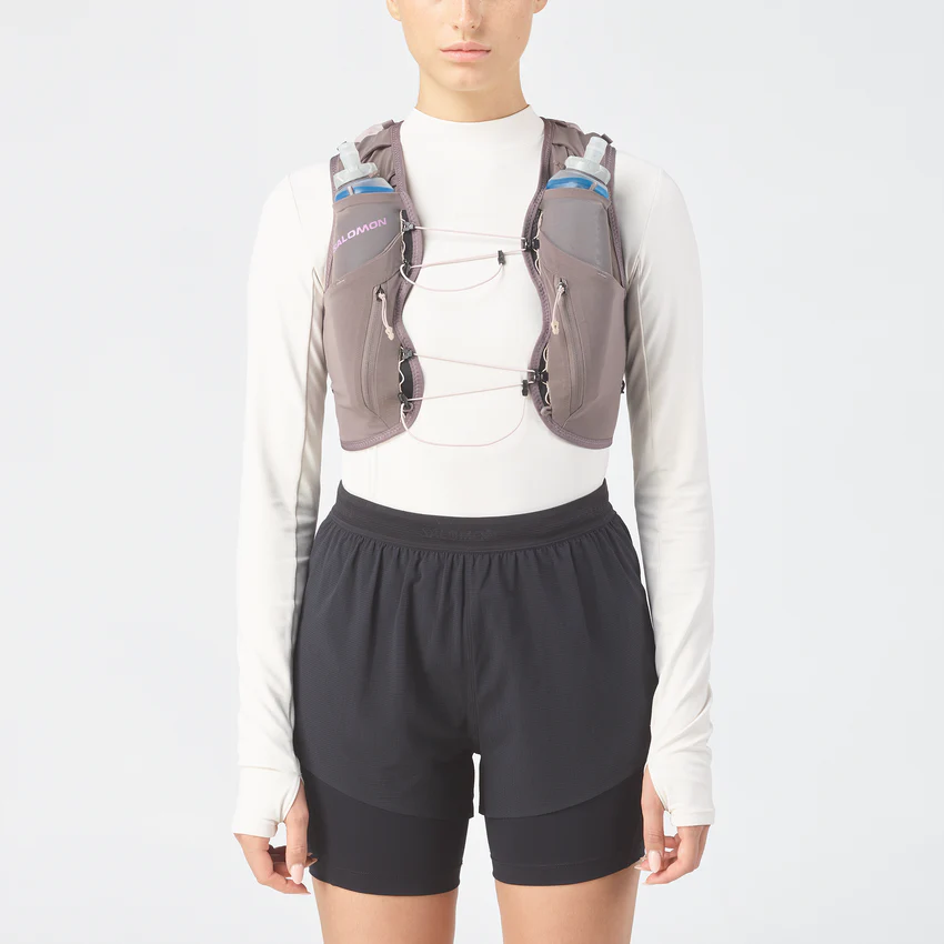 SALOMON ADV SKIN 12 GRAD WOMEN ウィメンズ ランニングベスト（フラスク付）