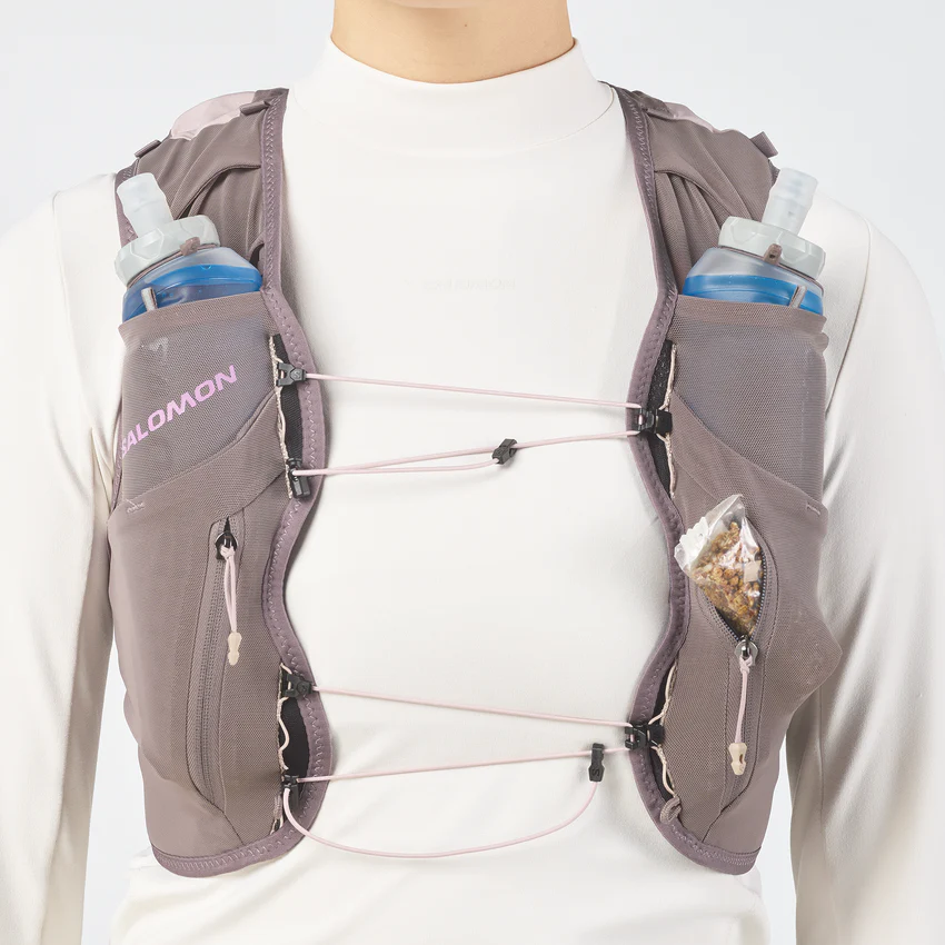 SALOMON ADV SKIN 12 WOMEN SET ウィメンズ ランニングベスト SALOMON ADV SKIN 12 WOMEN SET ウィメンズ ランニングベスト