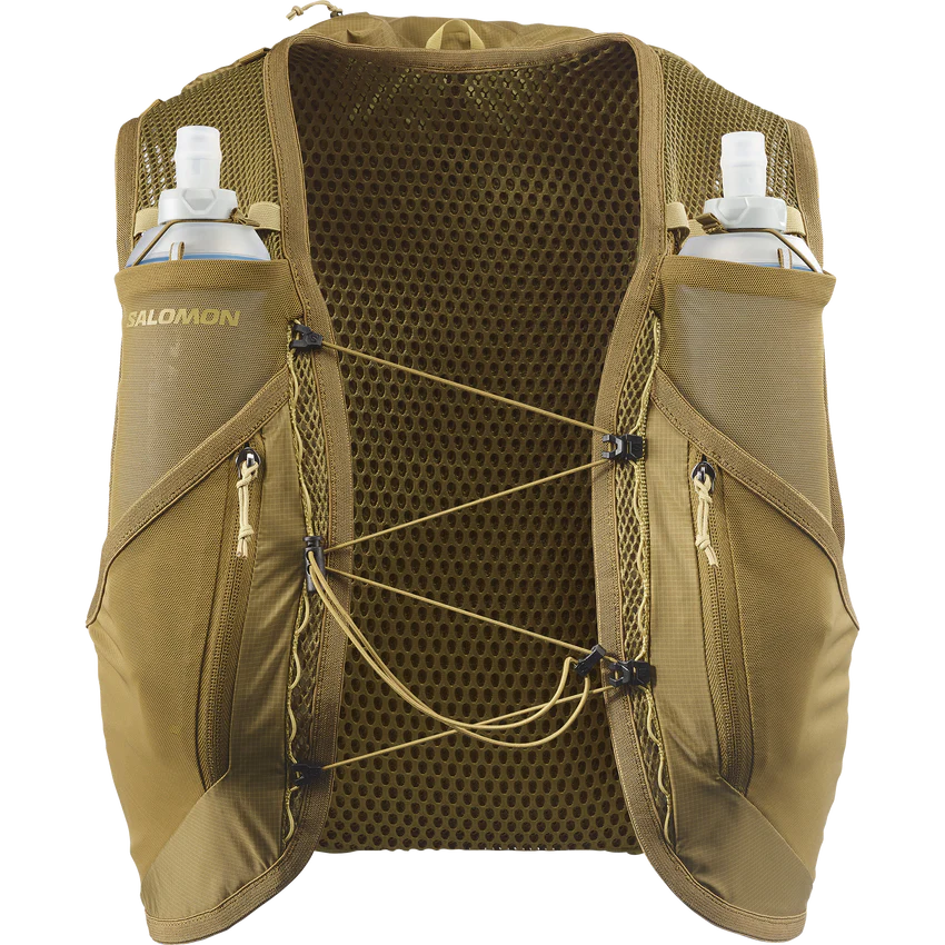 SALOMON ACTIVE SKIN 12 ユニセックス ランニングベスト（フラスク付）