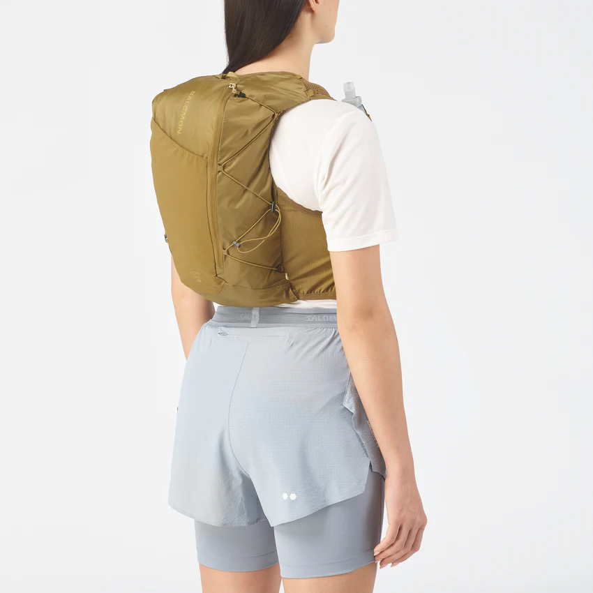 SALOMON ACTIVE SKIN 12 ユニセックス ランニングベスト（フラスク付）