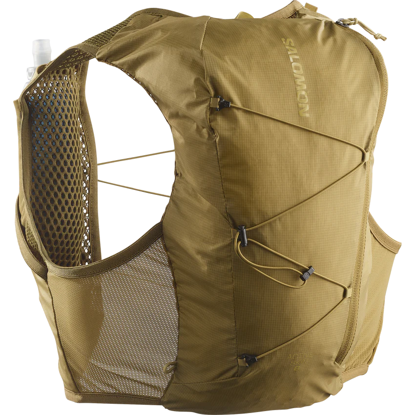 SALOMON ACTIVE SKIN 8 ユニセックス ランニングベスト（フラスク付）