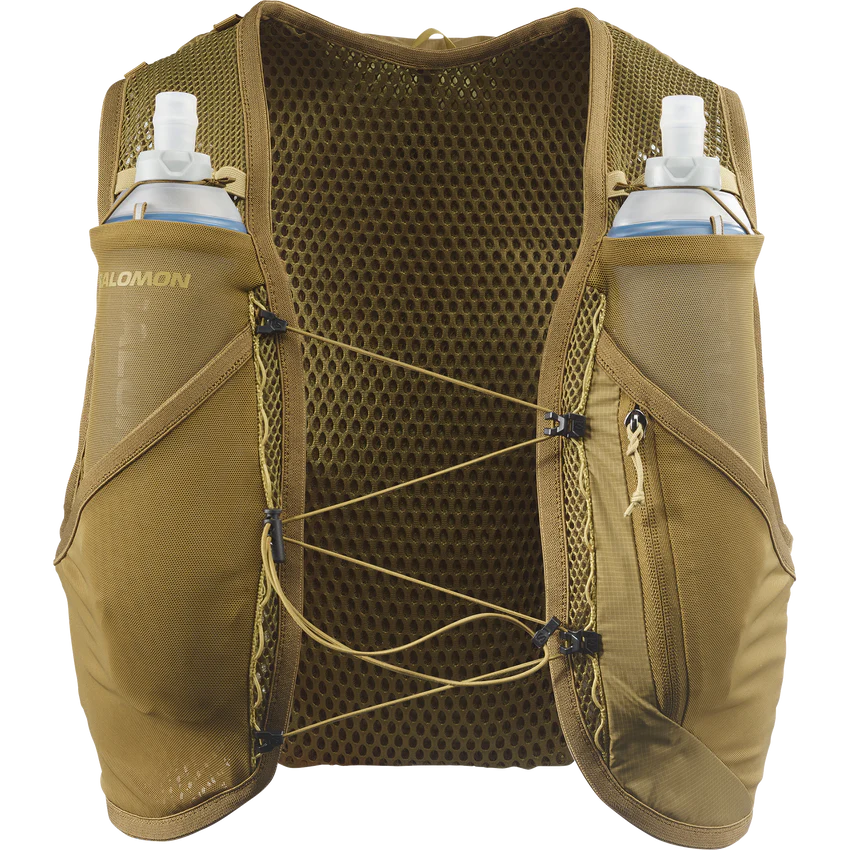 SALOMON ACTIVE SKIN 8 ユニセックス ランニングベスト(フラスク付 SALOMON ACTIVE SKIN 8 ユニセックス ランニングベスト(フラスク付
