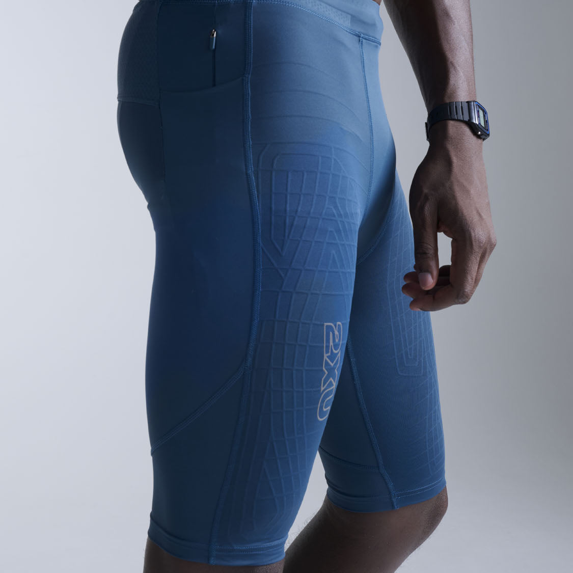 2XU | MCS Men's Lightspeed React Compression Short Tights