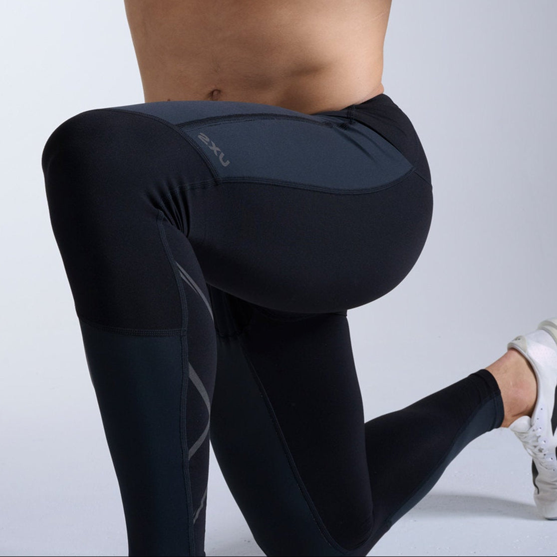 2XU メンズ イグニッション シールド コンプレッション タイツ