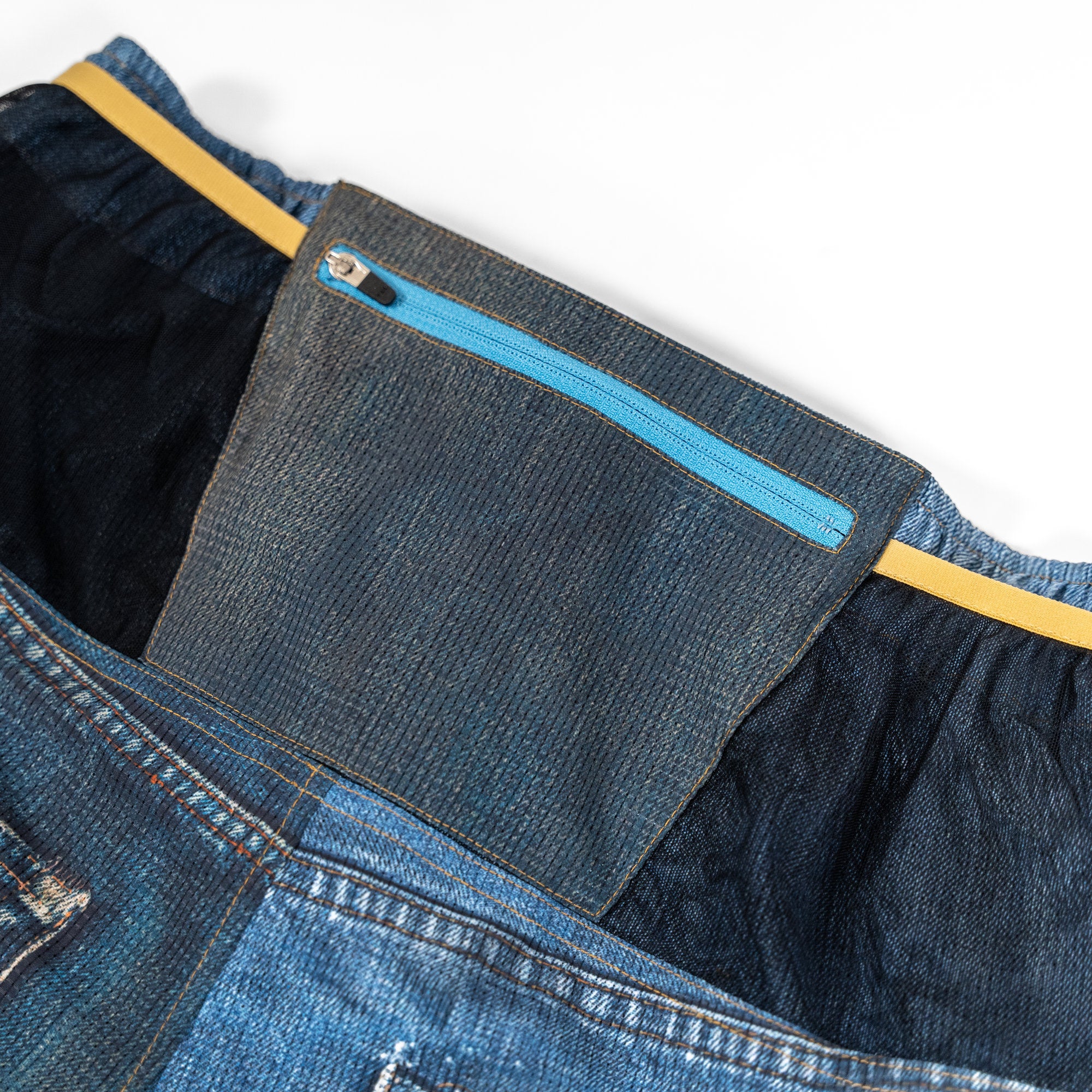 MMA Denim Racing Run Shorts Final edition