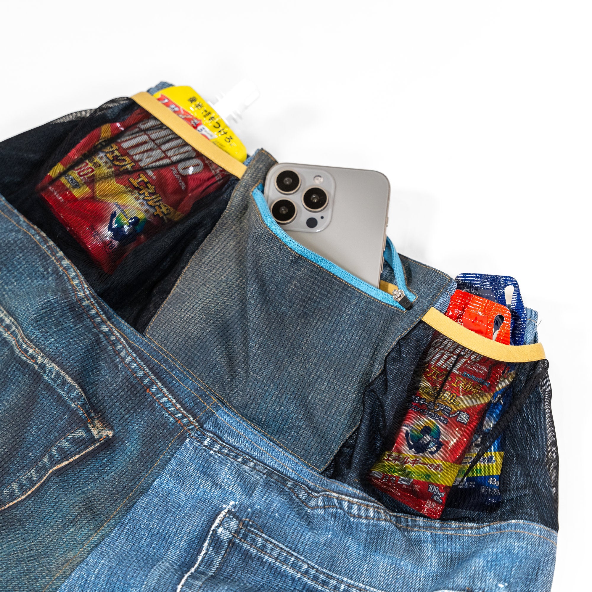 MMA Denim Racing Run Shorts Final edition