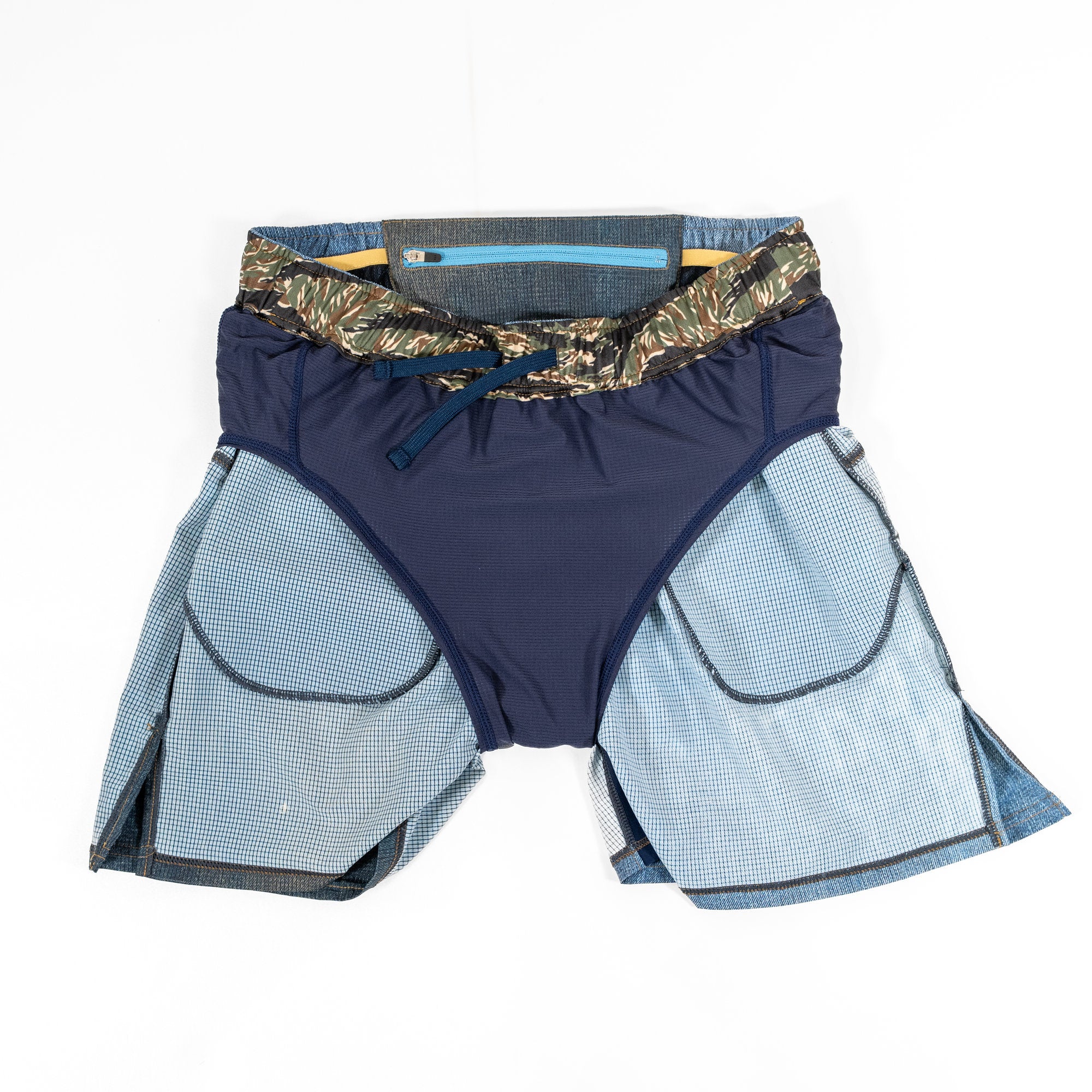 MMA Denim Racing Run Shorts Final edition