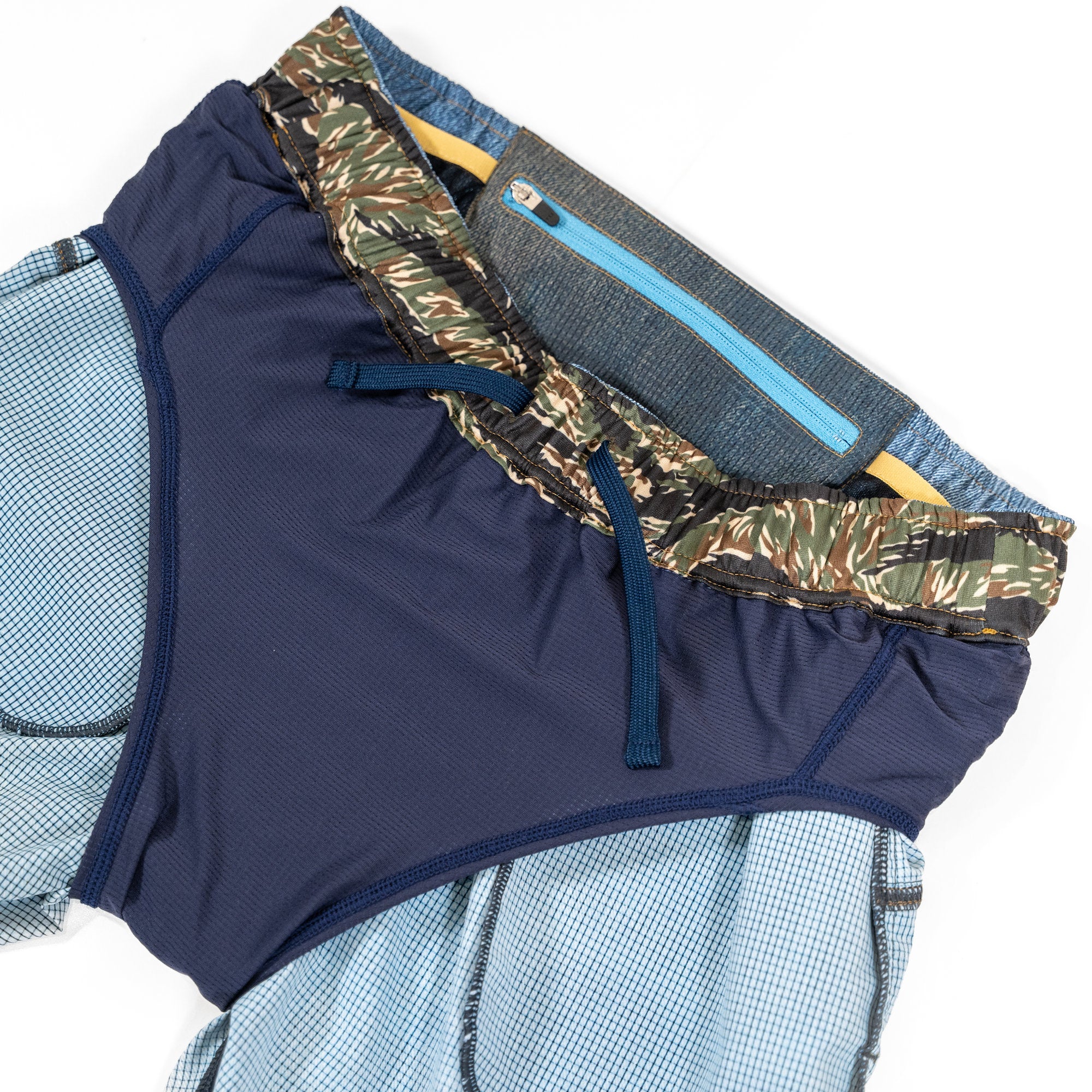 MMA Denim Racing Run Shorts Final edition