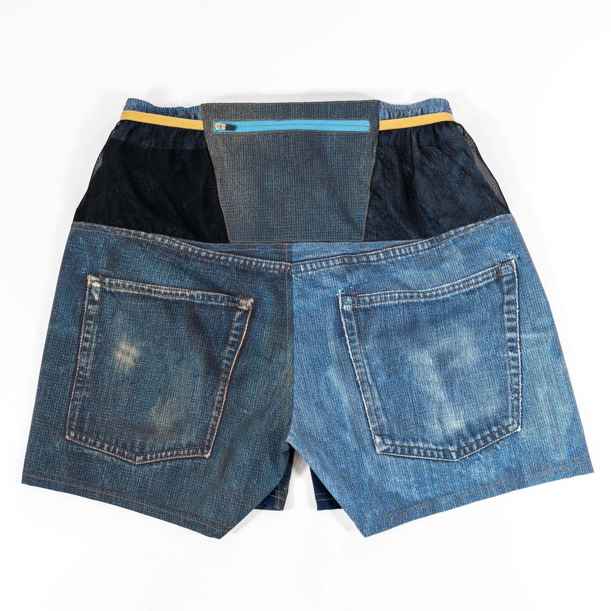 MMA Denim Racing Run Shorts Final edition
