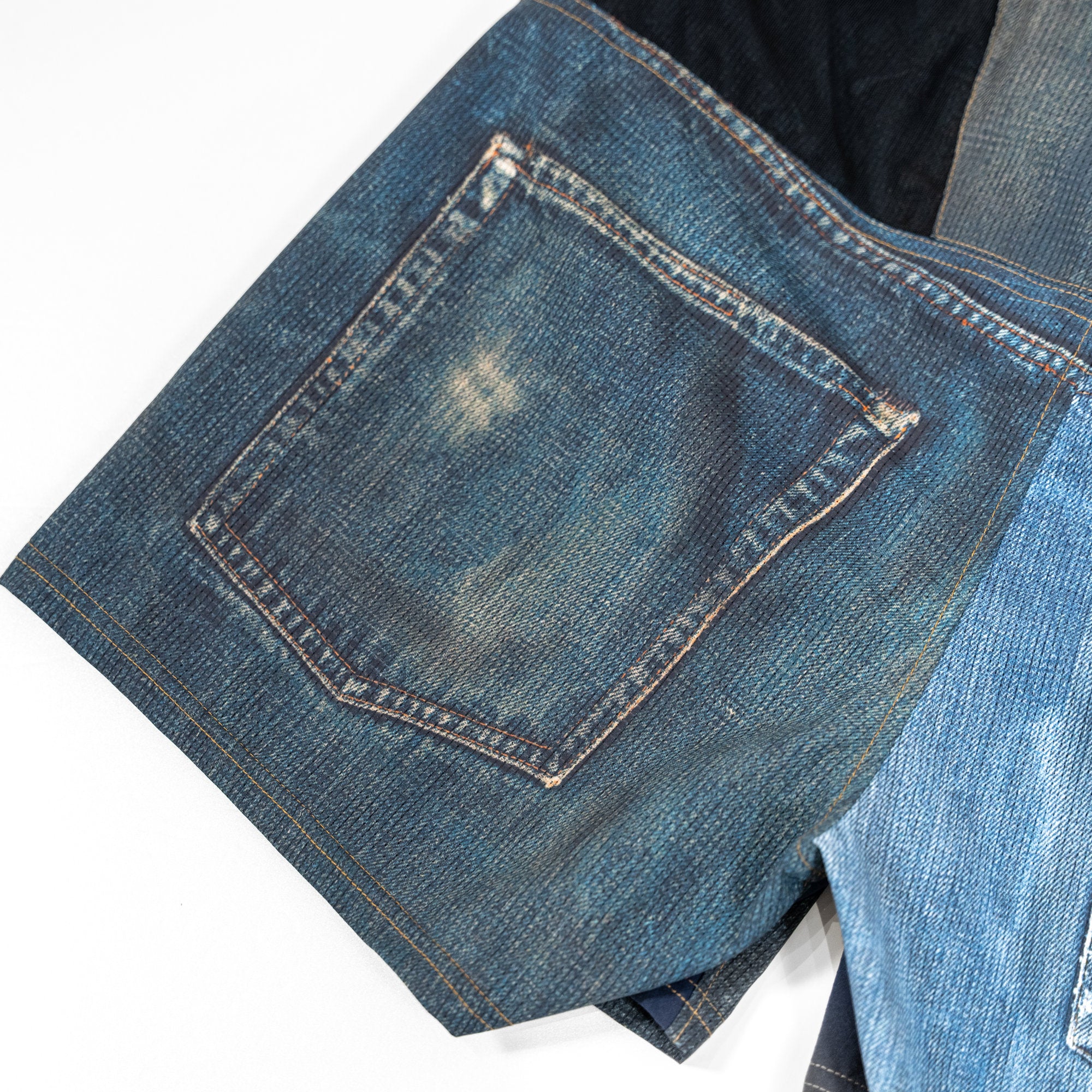 MMA Denim Racing Run Shorts Final edition