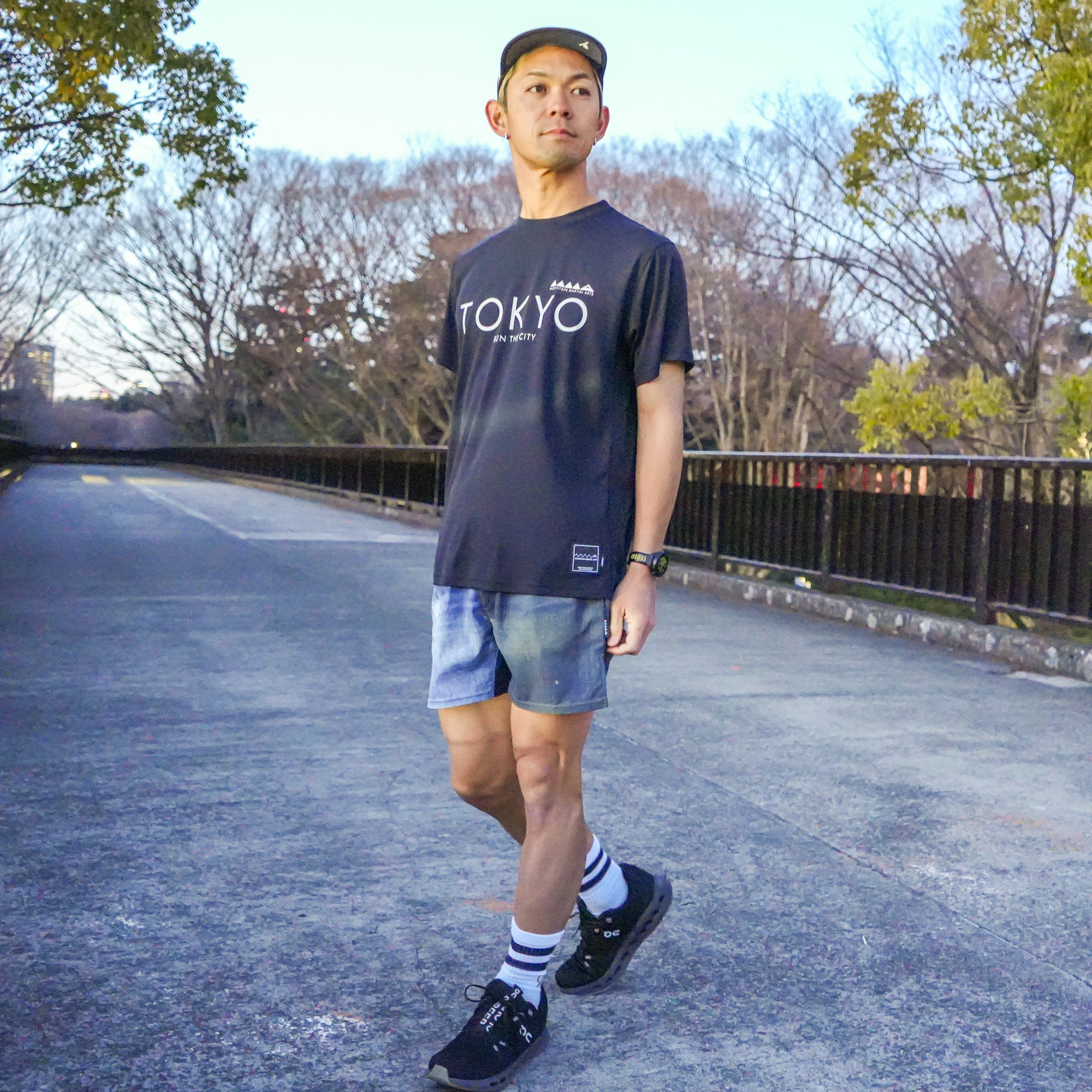 MMA Denim Racing Run Shorts Final edition