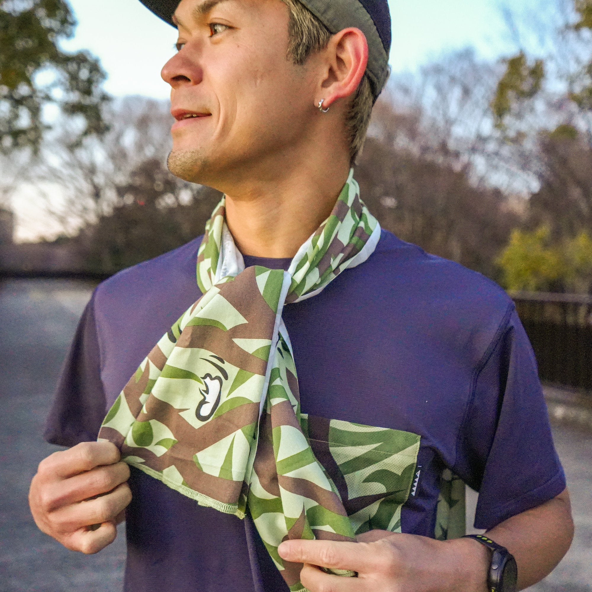 MMA × Runtrip × Running Radio スポーツてぬぐい