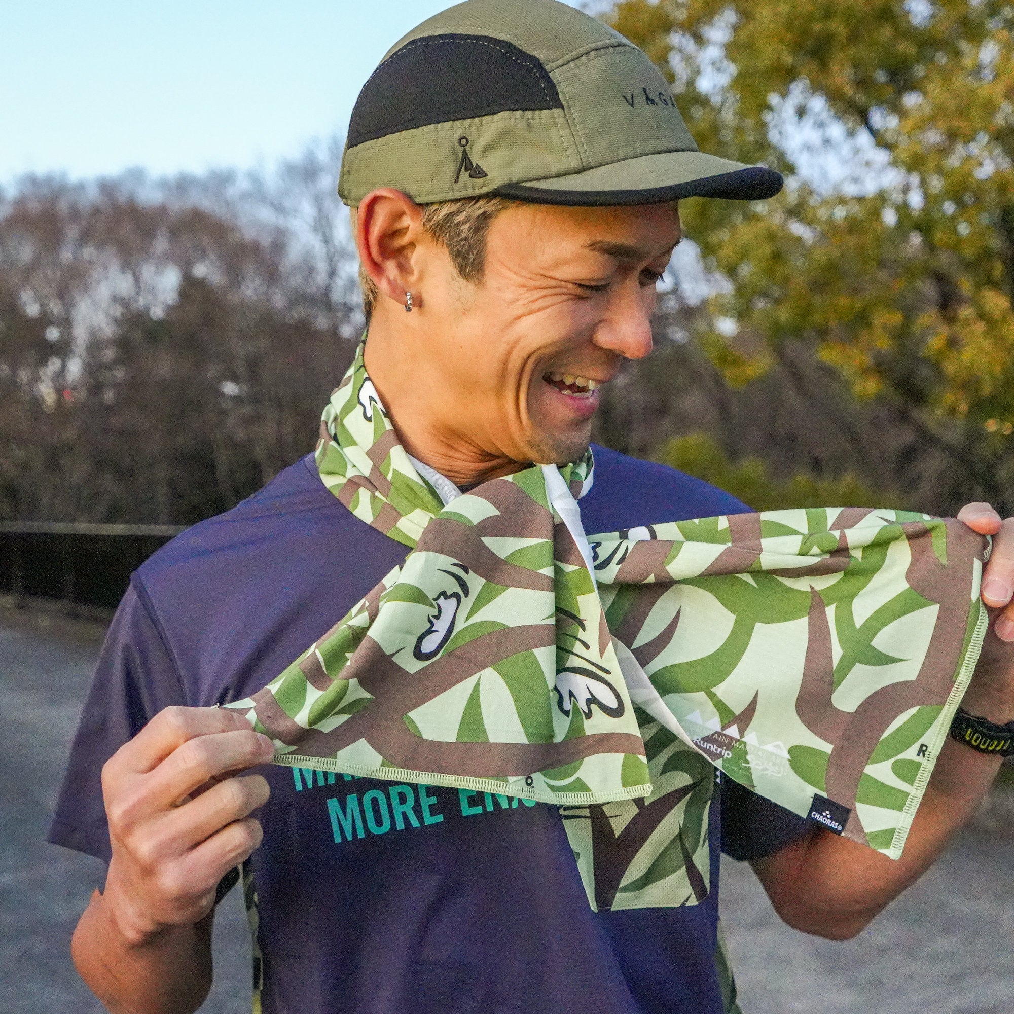 MMA × Runtrip × Running Radio スポーツてぬぐい