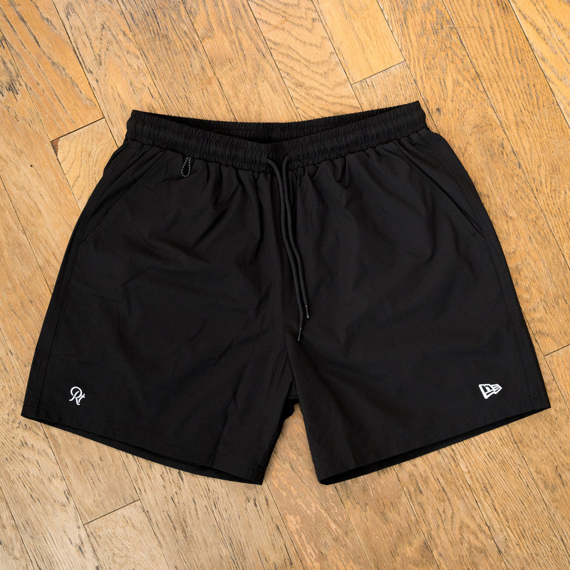 NEW ERA × Runtrip Utility Short Pants (Black)