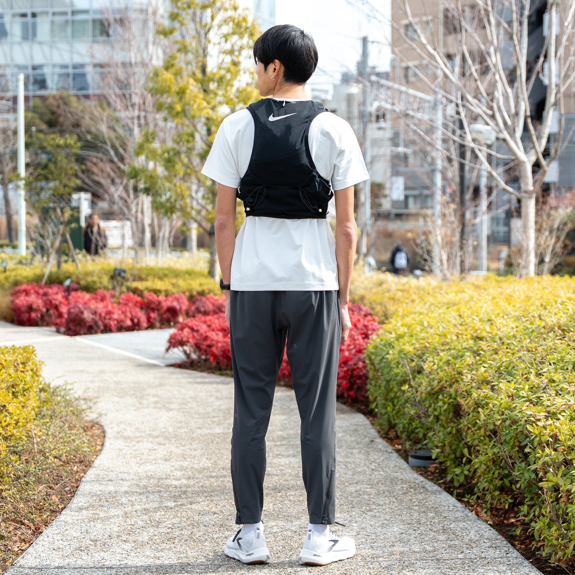 Nike ランニングベスト Lサイズ ブラック NIKE（ナイキ） （メンズ）ランニング ランベスト 5L RN9000-077