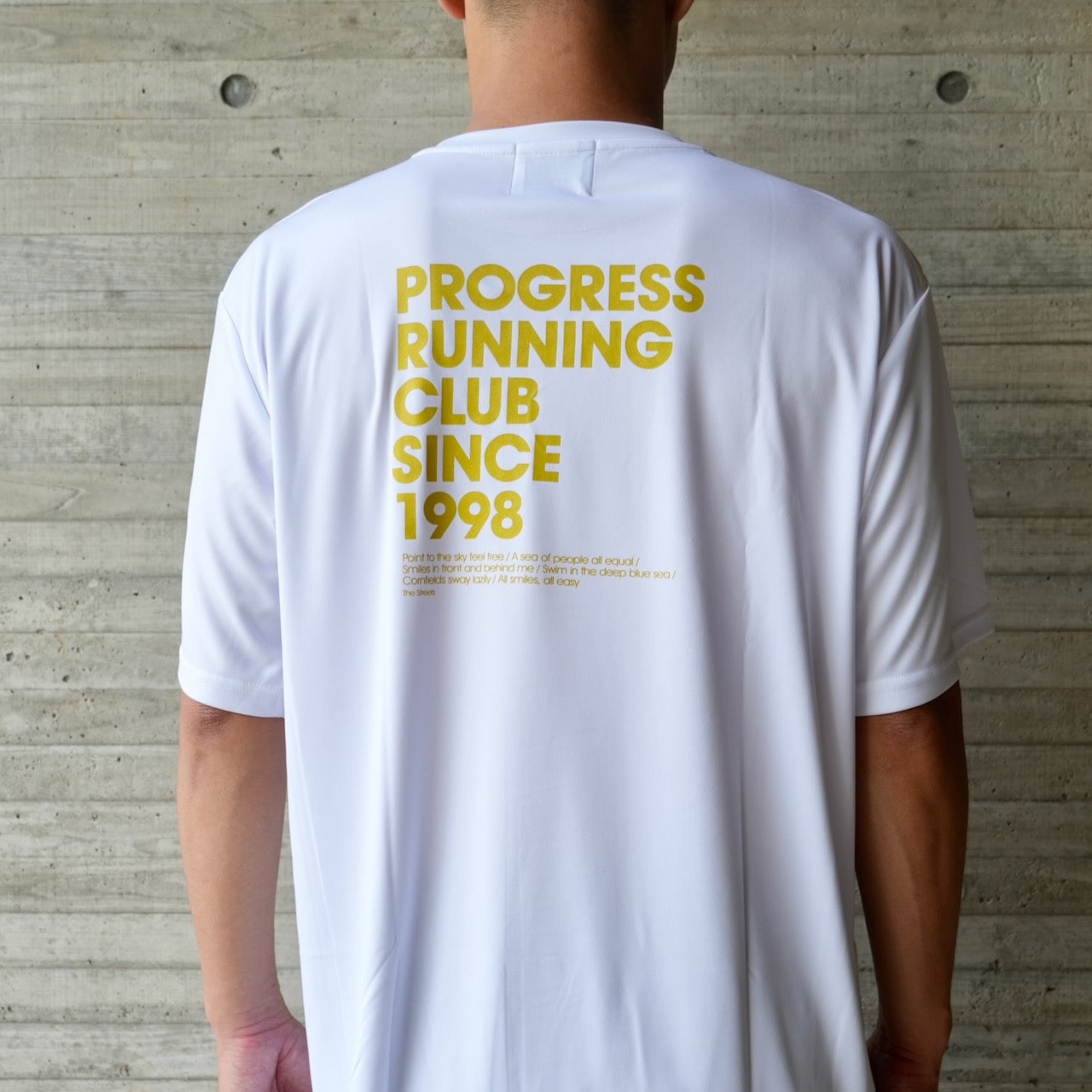 PROGRESS RUNNING CLUB "1998" Quick dry & UV care S/SLV Tee