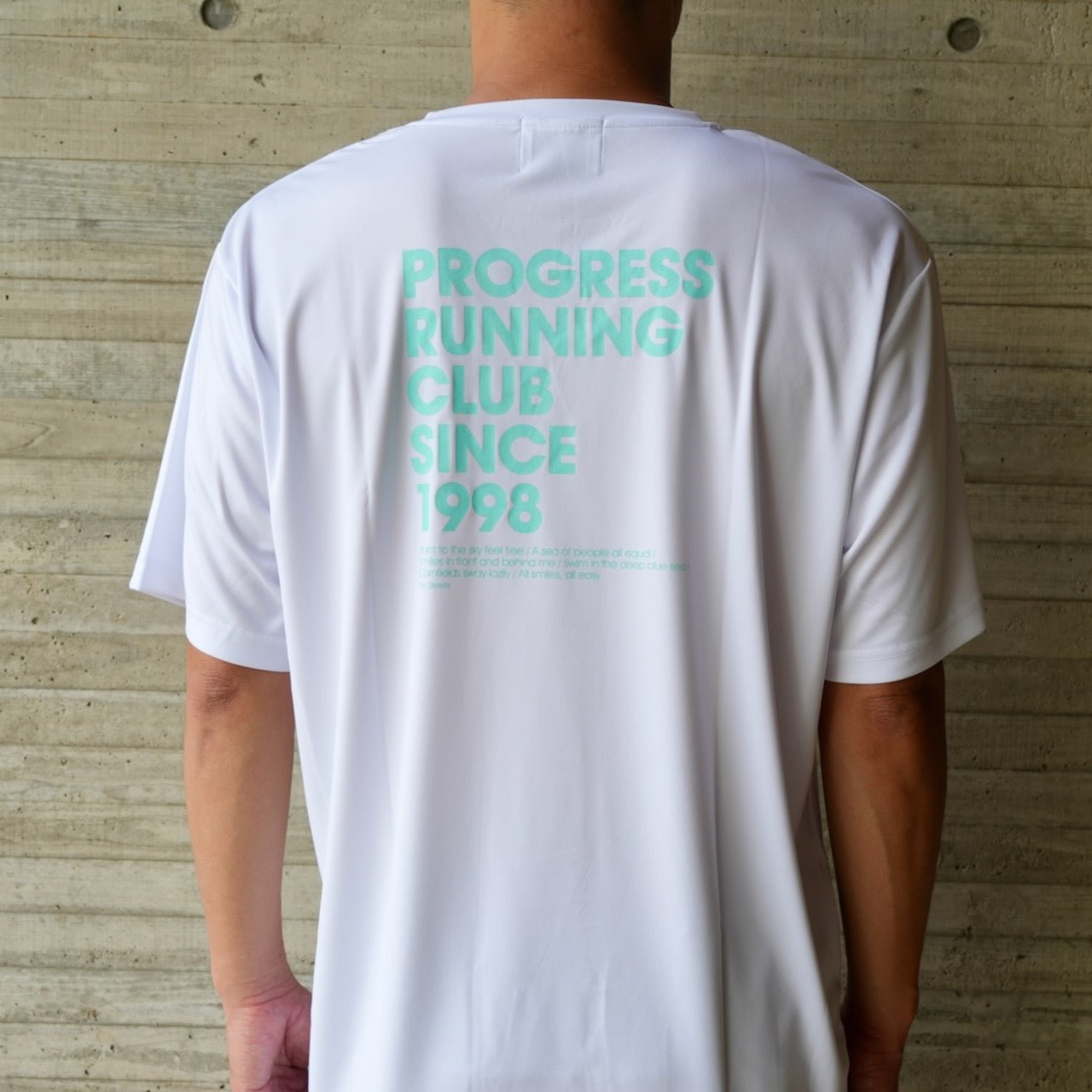 PROGRESS RUNNING CLUB "1998" Quick dry & UV care S/SLV Tee